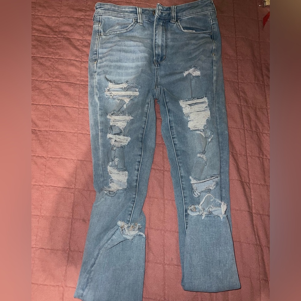 American Eagle highest rise jegging